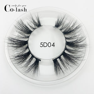 Colash false eye lashes Natural 100% handmade thick False Eyelashes Extension sexy Soft eye lashes Mink Eyelashes Square box