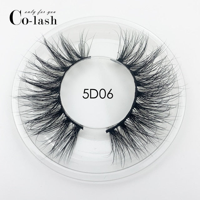 Colash false eye lashes Natural 100% handmade thick False Eyelashes Extension sexy Soft eye lashes Mink Eyelashes Square box