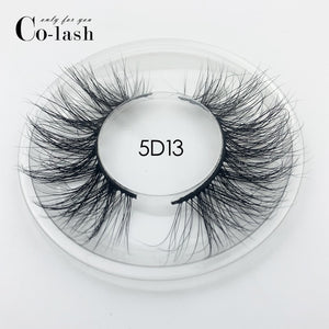 Colash false eye lashes Natural 100% handmade thick False Eyelashes Extension sexy Soft eye lashes Mink Eyelashes Square box