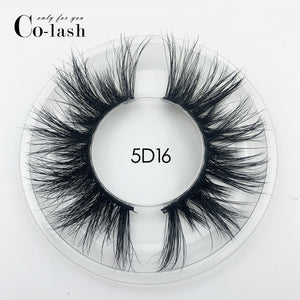 Colash false eye lashes Natural 100% handmade thick False Eyelashes Extension sexy Soft eye lashes Mink Eyelashes Square box