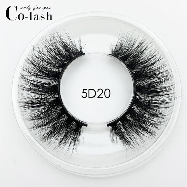 Colash false eye lashes Natural 100% handmade thick False Eyelashes Extension sexy Soft eye lashes Mink Eyelashes Square box