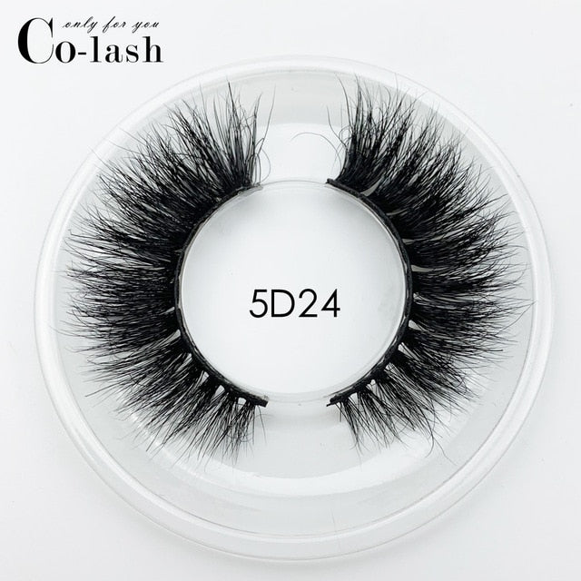 Colash false eye lashes Natural 100% handmade thick False Eyelashes Extension sexy Soft eye lashes Mink Eyelashes Square box