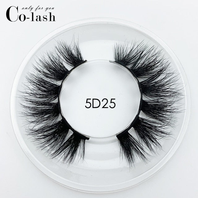 Colash false eye lashes Natural 100% handmade thick False Eyelashes Extension sexy Soft eye lashes Mink Eyelashes Square box