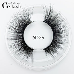 Colash false eye lashes Natural 100% handmade thick False Eyelashes Extension sexy Soft eye lashes Mink Eyelashes Square box