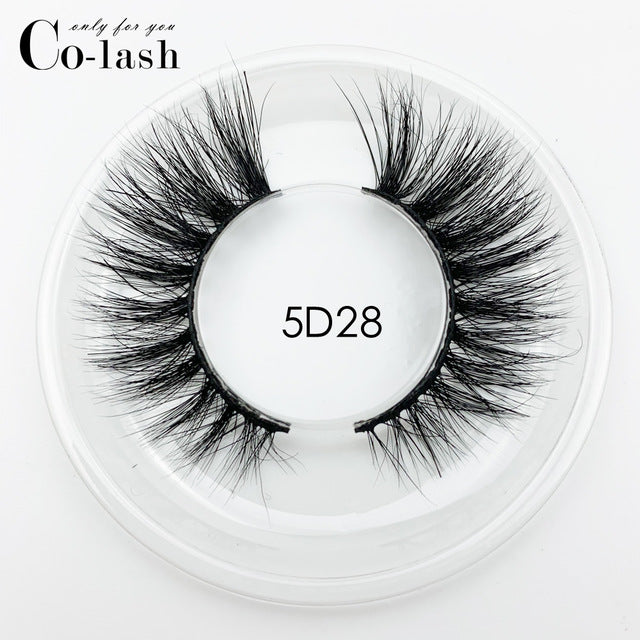 Colash false eye lashes Natural 100% handmade thick False Eyelashes Extension sexy Soft eye lashes Mink Eyelashes Square box