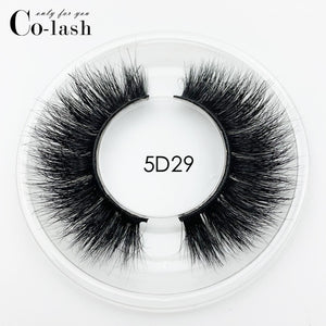 Colash false eye lashes Natural 100% handmade thick False Eyelashes Extension sexy Soft eye lashes Mink Eyelashes Square box