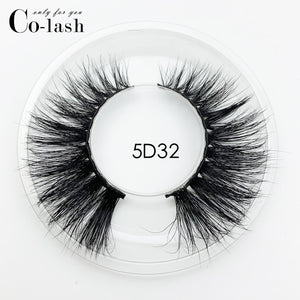 Colash false eye lashes Natural 100% handmade thick False Eyelashes Extension sexy Soft eye lashes Mink Eyelashes Square box