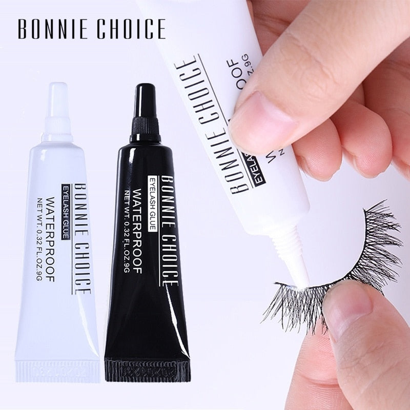 BONNIE CHOICE False Eyelash Glue Eye Lash Curler Tweezers For False Eyelashes Extension Applicator Remover Eyes Tool