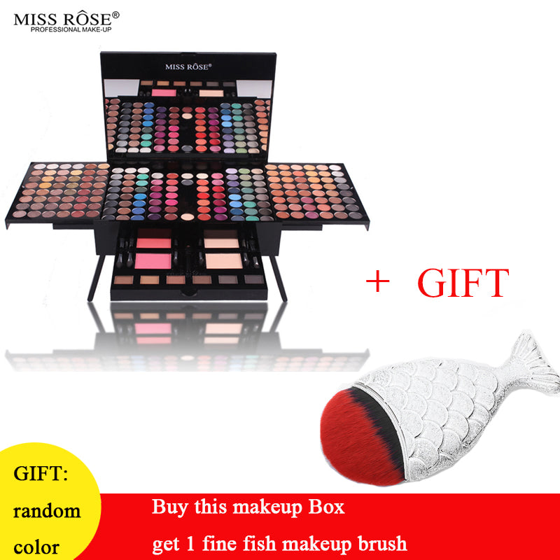 MISS Professional Makeup Kit sets Eyeshadow Blushers Cosmetic Case Full Pro Makeup Palette eyeshadow highlighter Bronzer Brusher