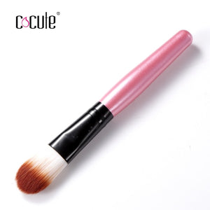 Cocute Face Eye Lip Makeup Brushes High Quality Powder Blush Foundation Brush Sponge Puff Contour Brush Cosmetic Gift