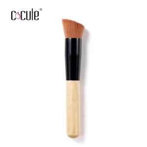 Cocute Face Eye Lip Makeup Brushes High Quality Powder Blush Foundation Brush Sponge Puff Contour Brush Cosmetic Gift