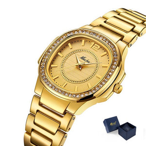 MISSFOX Best-seller Watch Women Waches Uhr Rose Gold Fashion Casual Ladies Wrist Watch Xfcs Dropshipping 2019 Quartz Wristwatch