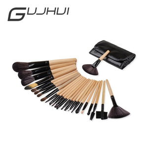 1 set make up tool set 15 Color Face Makeup Cosmetic Concealer Palette $ Wood Handle Flat Angled Brush kit Makeup Sets