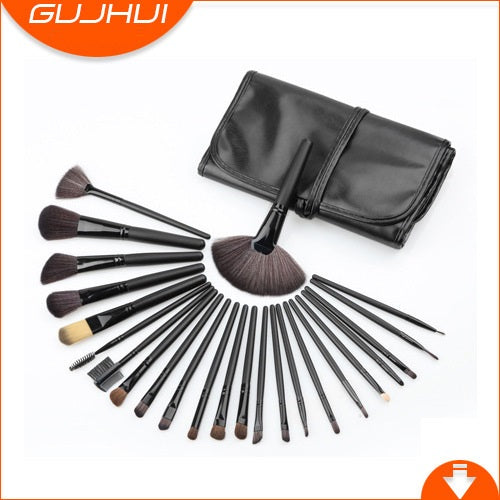 1 set make up tool set 15 Color Face Makeup Cosmetic Concealer Palette $ Wood Handle Flat Angled Brush kit Makeup Sets