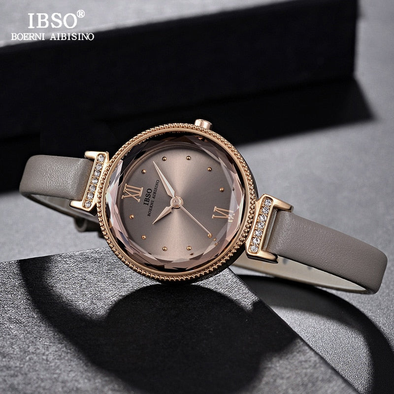 IBSO New Luxury Ladies Quartz Watch Women Relogio Feminino Hours Fashion Women Wrist Watches Female Clock Montre Femme 2018