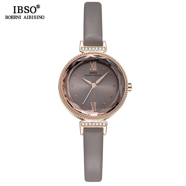 IBSO New Luxury Ladies Quartz Watch Women Relogio Feminino Hours Fashion Women Wrist Watches Female Clock Montre Femme 2018